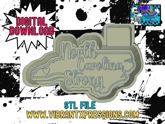 North Carolina Strong Mold Maker STL File