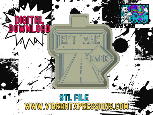 Left Lane Gang Mold Maker STL File