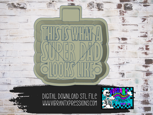 Super Dad Mold Maker STL File