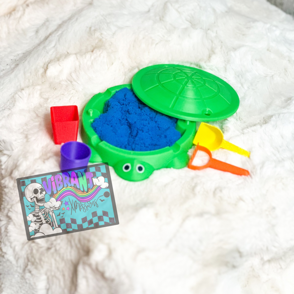 Turtle Sandbox Desk Toy with Accessories